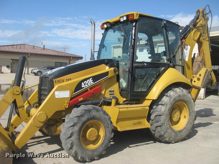 image for item DC1305 2006 Caterpillar 420E backhoe