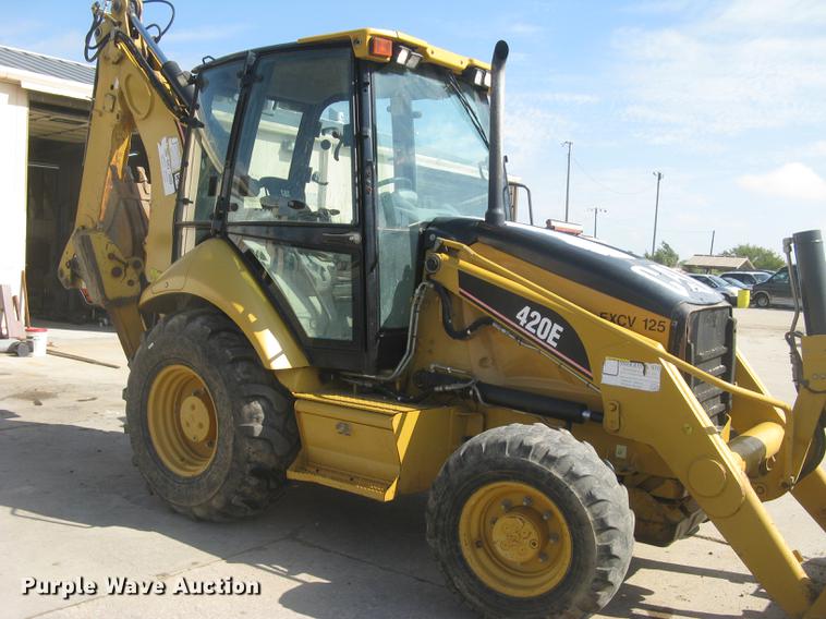 image for item DC1305 2006 Caterpillar 420E backhoe