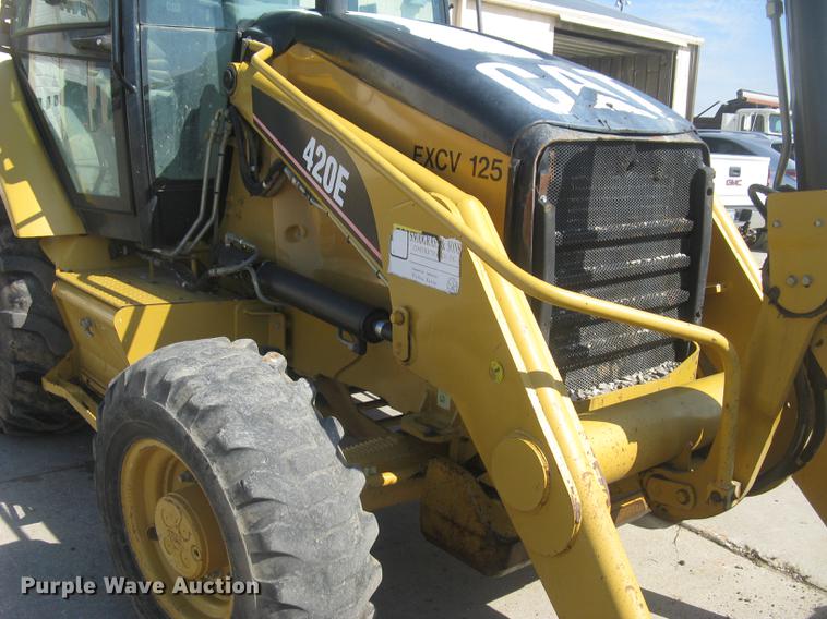 image for item DC1305 2006 Caterpillar 420E backhoe