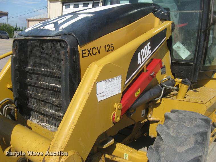 image for item DC1305 2006 Caterpillar 420E backhoe