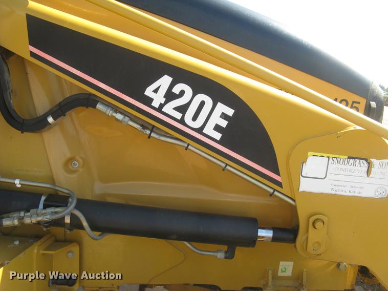 image for item DC1305 2006 Caterpillar 420E backhoe