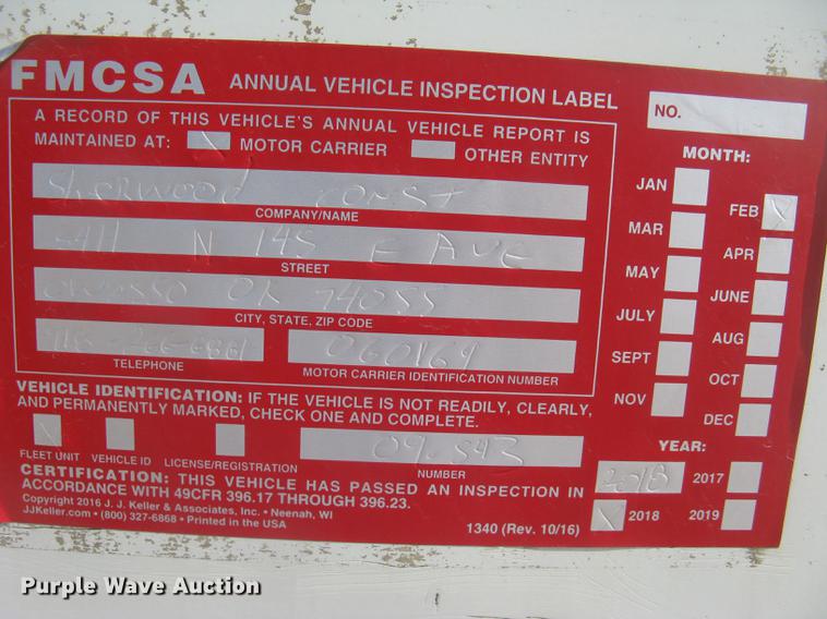 image for item DC1306 2006 Mack CH600 semi truck