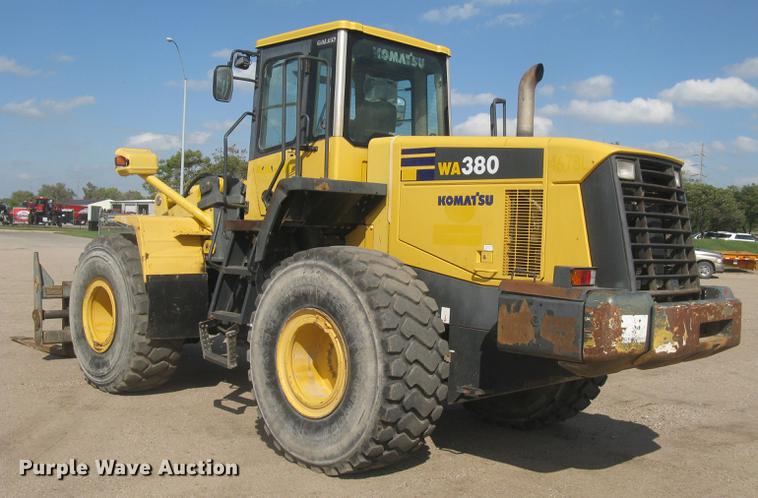 image for item DC1307 2005 Komatsu WA380-5L wheel loader