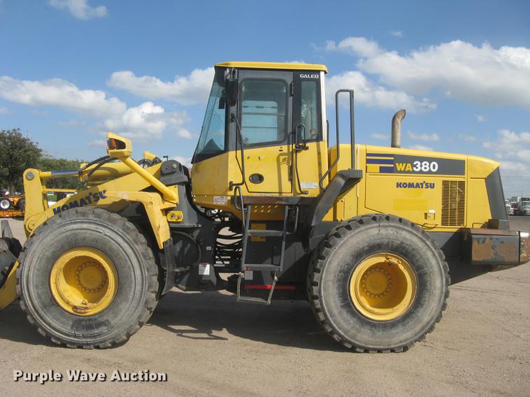 image for item DC1307 2005 Komatsu WA380-5L wheel loader