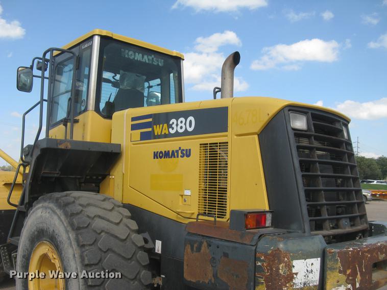 image for item DC1307 2005 Komatsu WA380-5L wheel loader