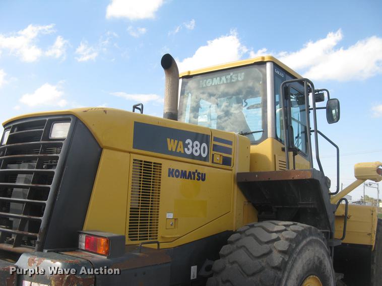 image for item DC1307 2005 Komatsu WA380-5L wheel loader