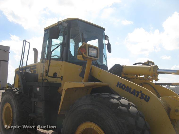 image for item DC1307 2005 Komatsu WA380-5L wheel loader