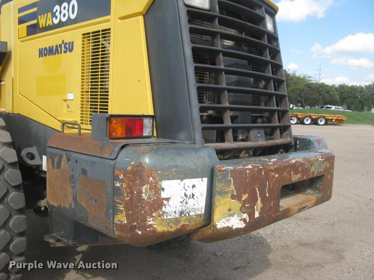 image for item DC1307 2005 Komatsu WA380-5L wheel loader