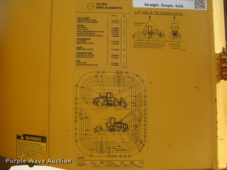 image for item DC1308 2005 Volvo L90E wheel loader