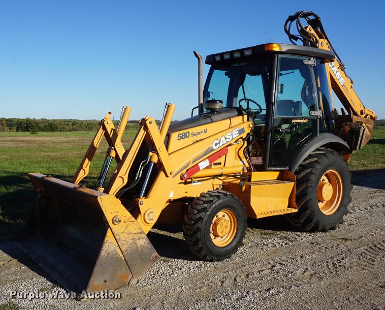 image for item DD6639 2001 Case 580 Super M backhoe