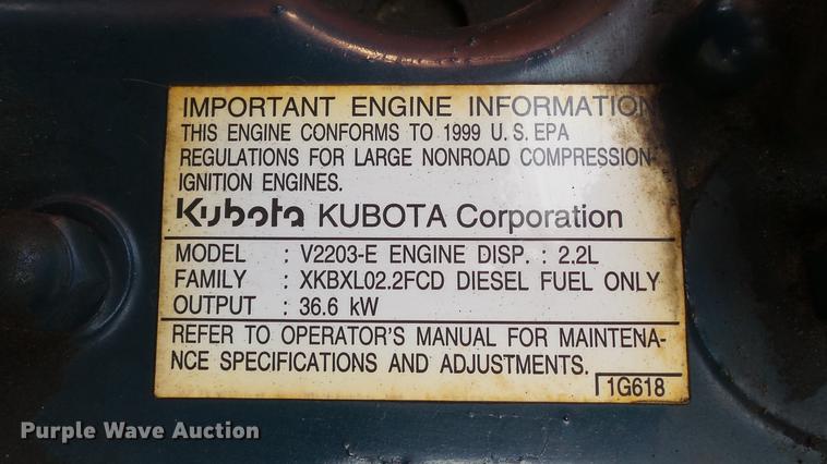 image for item DE4857 1999 Scat Trak 1300D skid steer