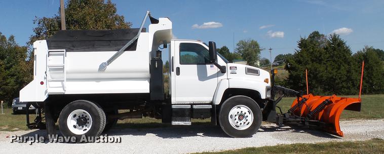 image for item DE4888 2008 GMC C8500 dump truck
