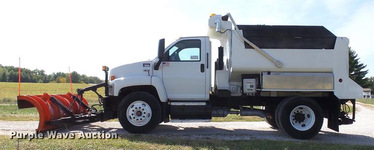 image for item DE4888 2008 GMC C8500 dump truck