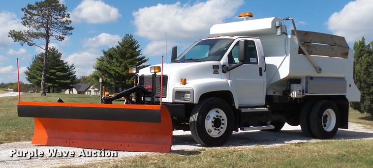 image for item DE4892 2008 GMC C8500 dump truck