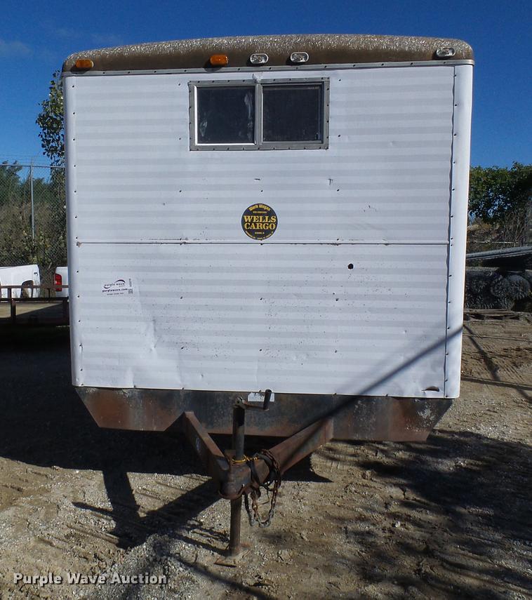 image for item DE5276 1987 Wells Cargo WW1611 office trailer