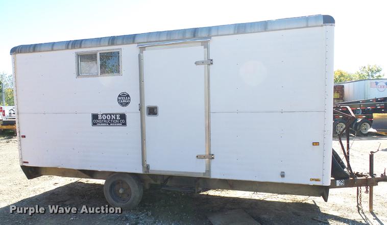 image for item DE5279 1993 Wells Cargo WW1611 enclosed cargo trailer