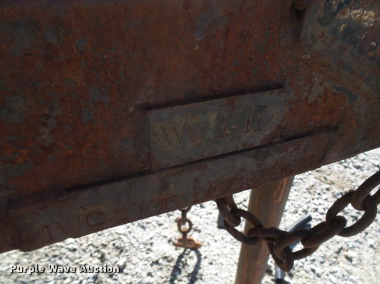 image for item DE5279 1993 Wells Cargo WW1611 enclosed cargo trailer