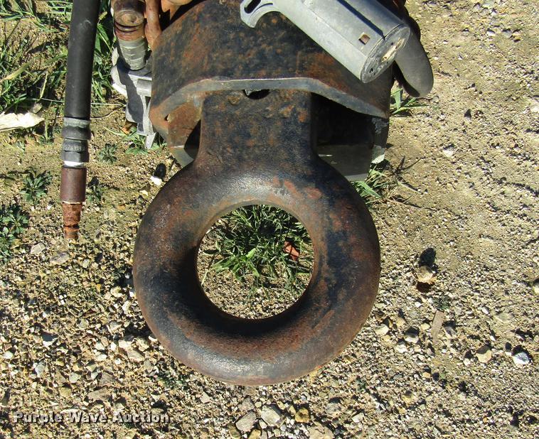 image for item DE5863 1998 shop built end dump pup trailer