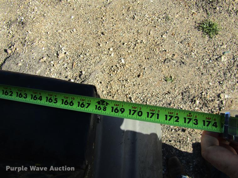 image for item DE5863 1998 shop built end dump pup trailer