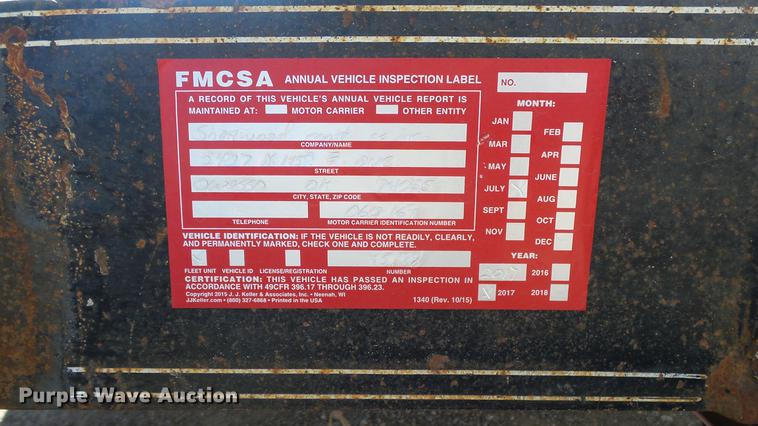 image for item DE7275 2003 PJ utility trailer