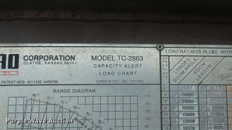 image for item DE7276 1990 International 4900 crane truck