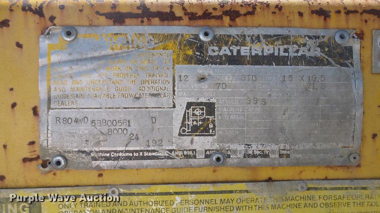 image for item DE7279 Caterpillar R80 forklift