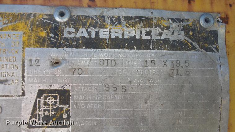 image for item DE7279 Caterpillar R80 forklift