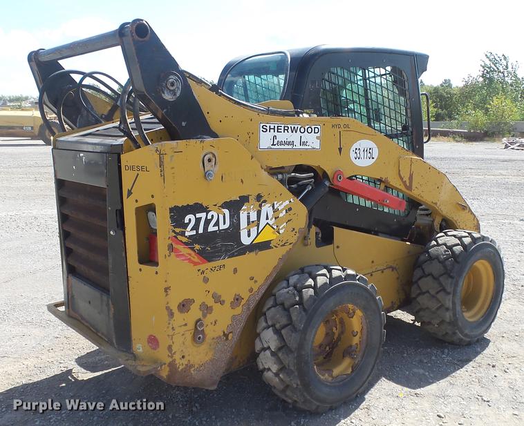 image for item DE7282 2012 Caterpillar 272D skid steer