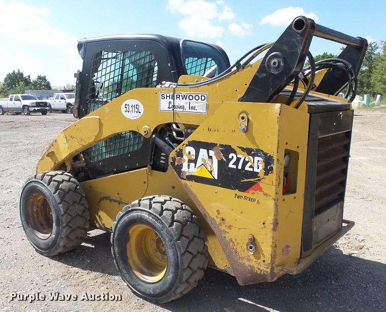 image for item DE7282 2012 Caterpillar 272D skid steer