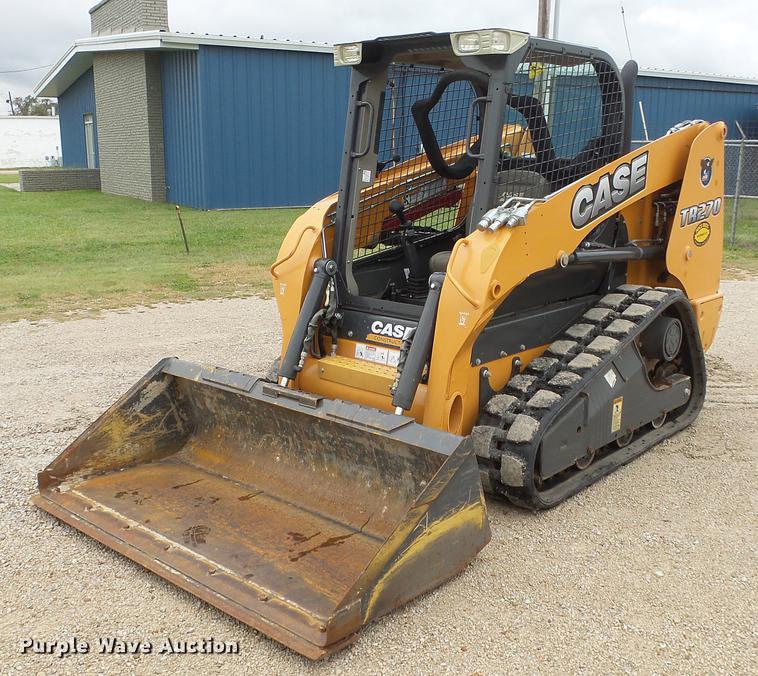 image for item DE7293 2012 Case TR270 skid steer