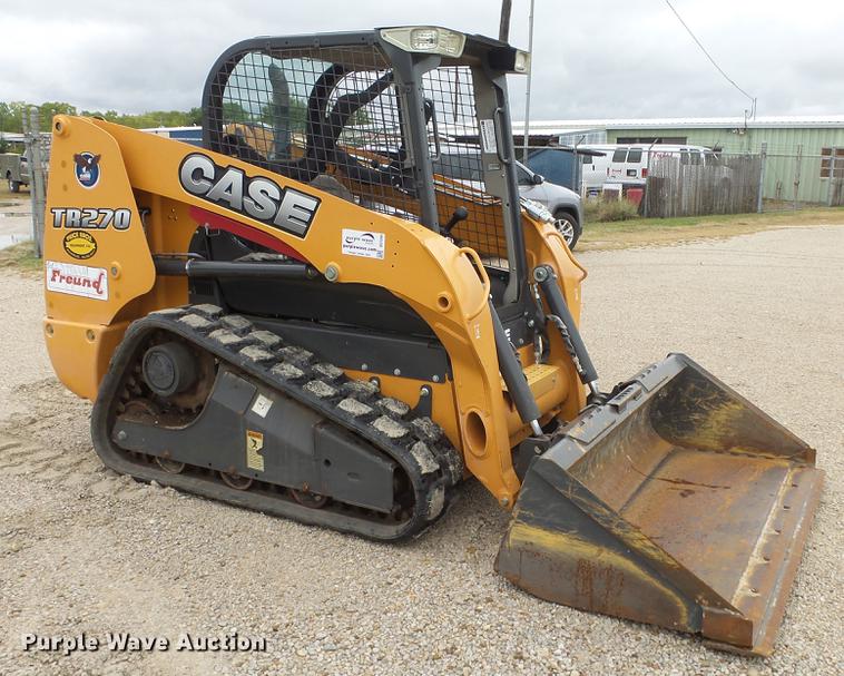 image for item DE7293 2012 Case TR270 skid steer