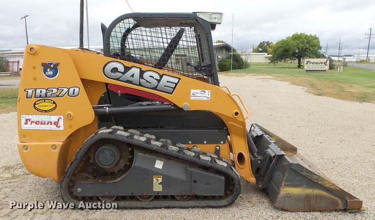 image for item DE7293 2012 Case TR270 skid steer