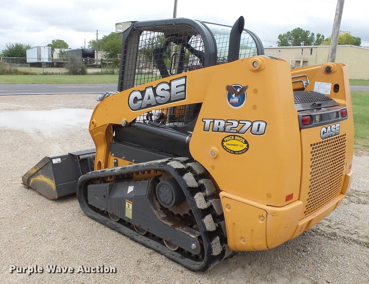 image for item DE7293 2012 Case TR270 skid steer