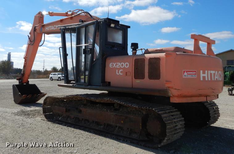 image for item DF1919 1995 Hitachi EX200LC-3 excavator