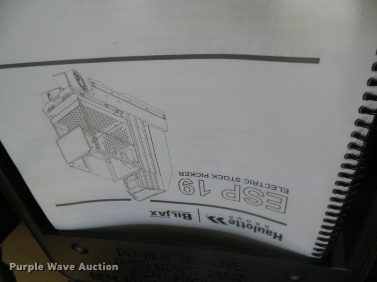 image for item DF2788 Bil-Jax ESP19 stock picker