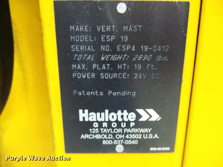 image for item DF2788 Bil-Jax ESP19 stock picker