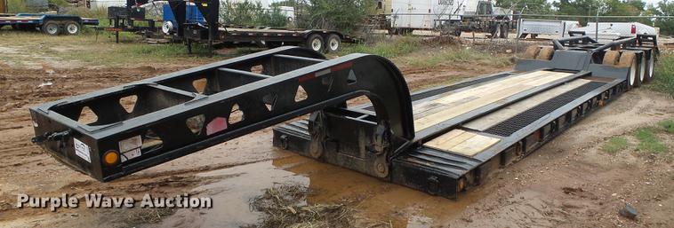 image for item DF2802 1988 Trail King TS80MG-483 low boy equipment trailer