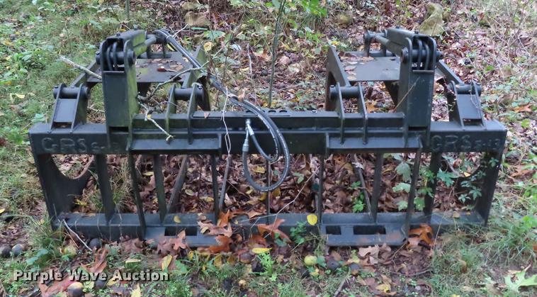 image for item DN9246 76"W root grapple skid steer bucket
