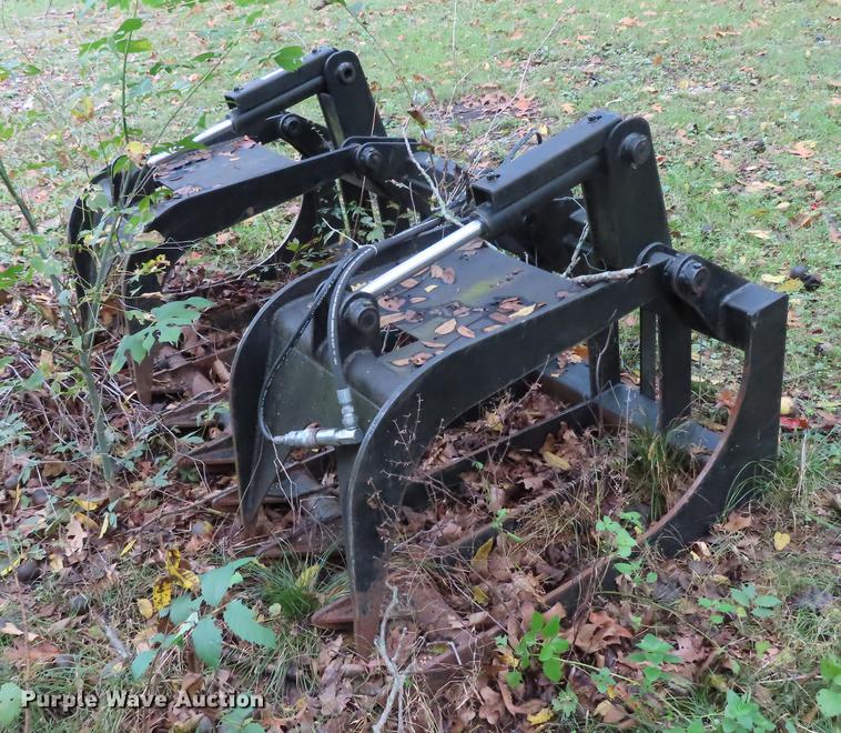image for item DN9246 76"W root grapple skid steer bucket