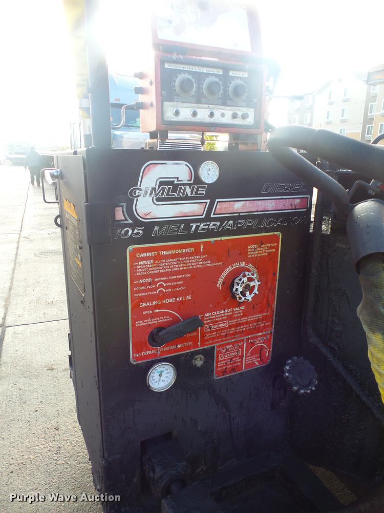 image for item DX9133 1998 Cimline 105D melter applicator