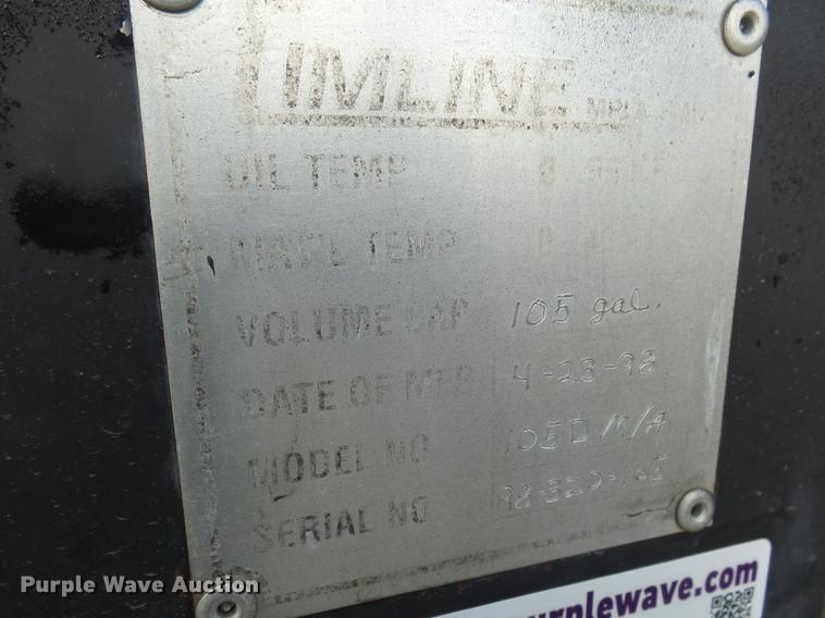 image for item DX9133 1998 Cimline 105D melter applicator