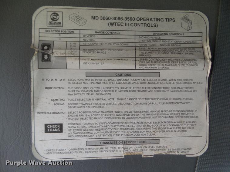 image for item DZ9455 2004 International 4300 dump truck