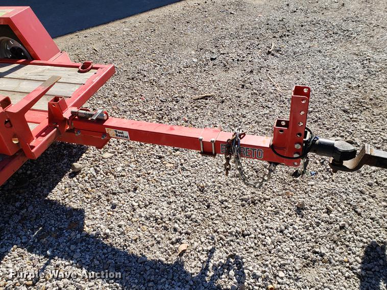 image for item EF9965 2012 Barreto trencher with trailer