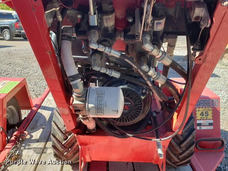 image for item EF9965 2012 Barreto trencher with trailer