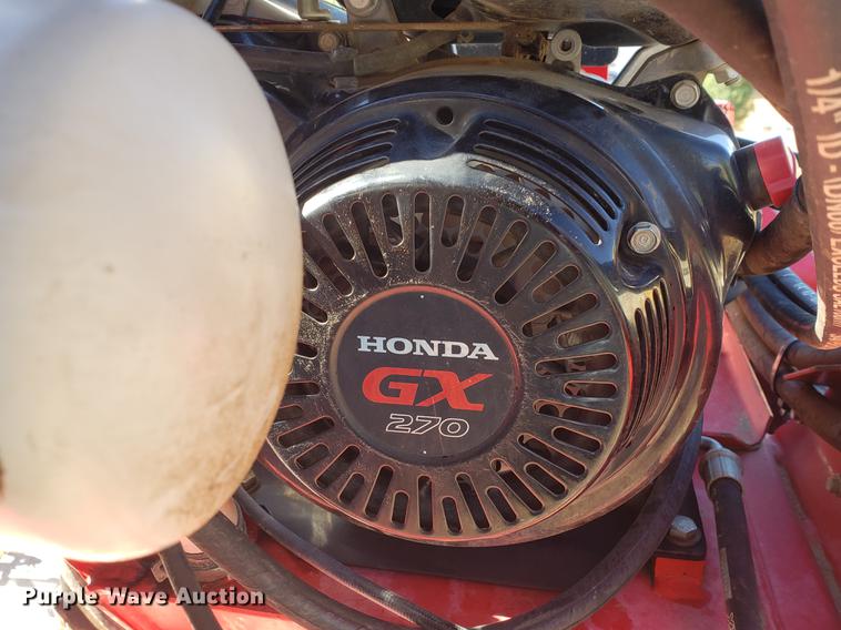 image for item EF9965 2012 Barreto trencher with trailer