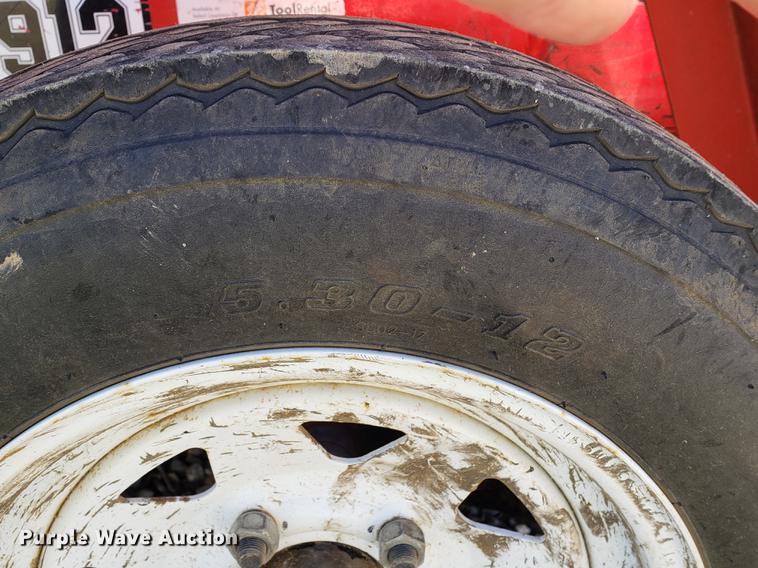 image for item EF9965 2012 Barreto trencher with trailer