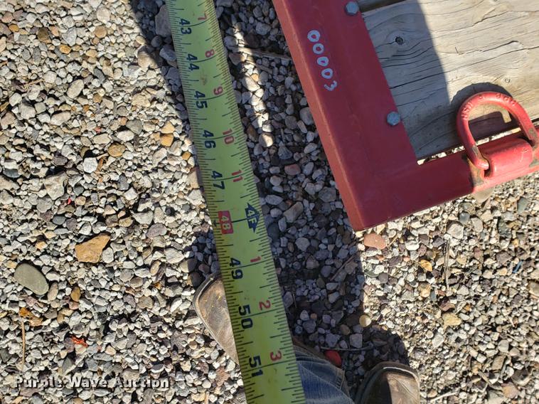 image for item EF9965 2012 Barreto trencher with trailer