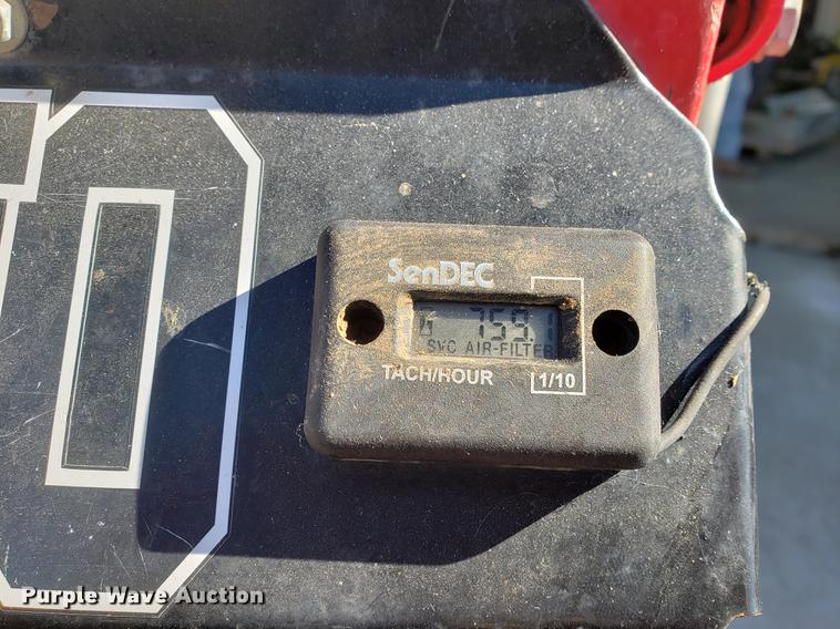 image for item EF9965 2012 Barreto trencher with trailer