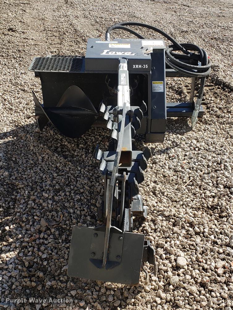 image for item EF9966 Lowe XRH35 skid steer trencher