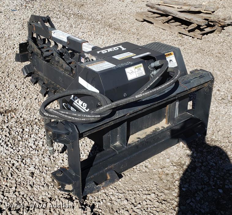 image for item EF9966 Lowe XRH35 skid steer trencher